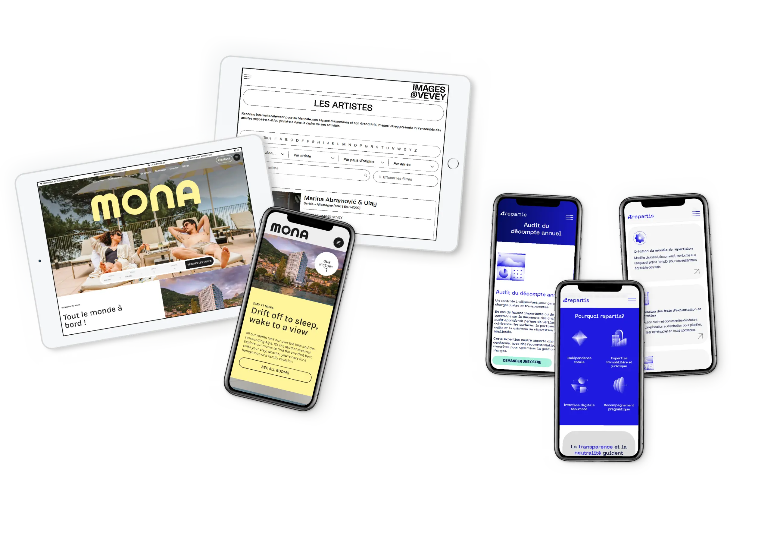 Mockup projets | Ergopix Sàrl